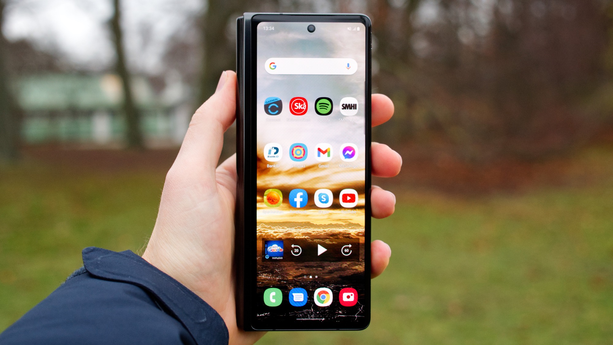 Test: Samsung Galaxy Z Fold 2 u2013 ett häftigt experiment