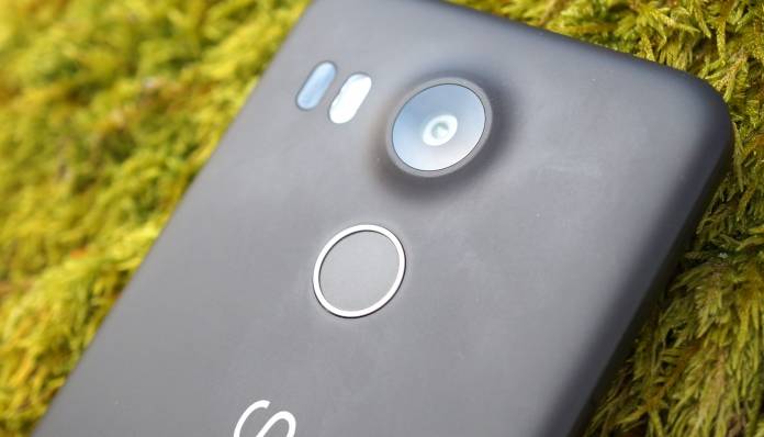 LG Nexus 5X Recension fingeravtryck