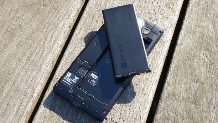 Microsoft Lumia 950 Recension batteri
