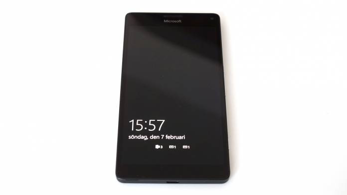 Microsoft Lumia 950 XL Recension lasskarm