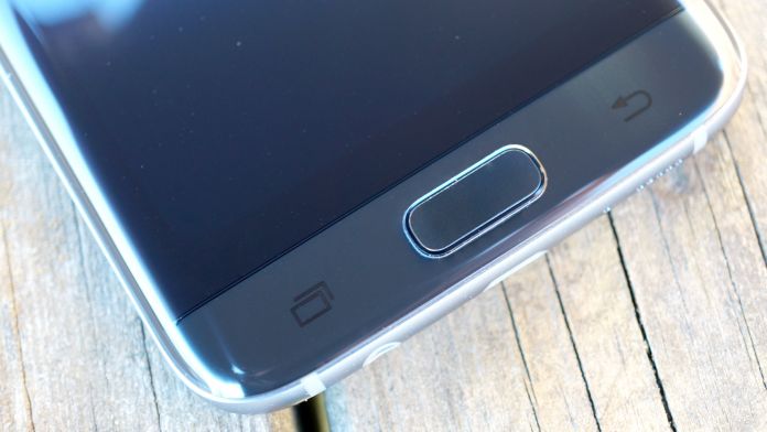 Samsung Galaxy S7 Edge Recension knappar
