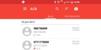 Spela in telefonsamtal med din Android-smartphone