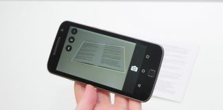 Skanna dokument snabbt med app i mobilen