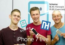 iPhone 7 presenteras – Surfa streamar live kl. 18:45