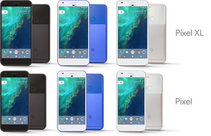 Google Pixel och Pixel XL