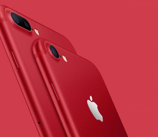 iPhone 7/7 Plus får ny färg – iPhone SE får mer lagring Product Red iPhone 7
