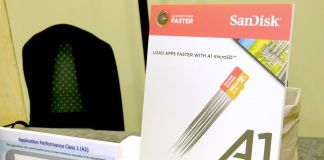 Nytt märke visar microSD-kort som är snabba i mobilen Snabbt microSD