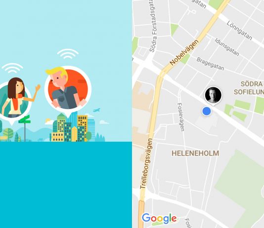 Dela din position med nära och kära i Google Maps dela position google maps