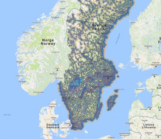 Täckning, täckningskartor och verkligheten
