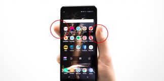 Skärmdump med Samsung Galaxy S8, S8+, Note 8, A8