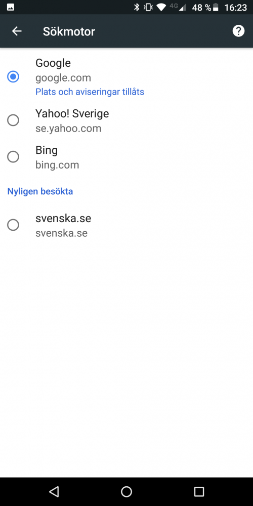 Ta Bort Yahoo Som Sökmotor Chrome