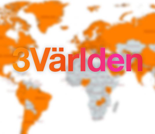 3Världen ger fri roaming i 50 extra länder