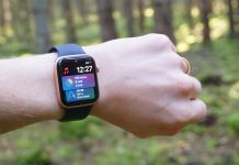 Bäst för träning – bästa smartklockan för den aktiva Apple Watch 5 skärmtest