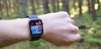 Bäst för träning – bästa smartklockan för den aktiva Apple Watch 5 skärmtest