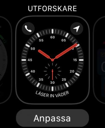 Apple watch 5 klockansikten