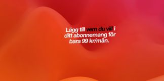 Tres nya 3Samla är oväntat billigt familjeabonnemang Tre 3Samla