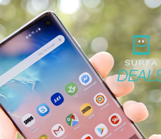 Surfa Deals: Samsung Galaxy S10 med historisk rabatt
