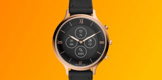 Fossils smartklocka har visare för två veckors batteritid