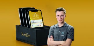 Dygdsignalering i form av mobillåda Mobillåda