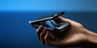 Motorola Razr visas som klassiker med vikbar AMOLED Motorola Razr 2020