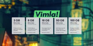 Vimla ökar surfen och utmanar med 100 GB