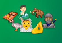 117 nya emojis inkluderar ninja och glädjetår