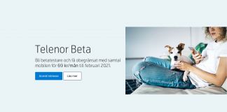 Obegränsad surf för 69 kronor med Telenor Beta