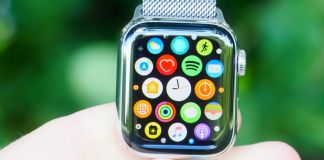 Bästa lilla klockan – en smidigare klocka Skärm skärmkvalitet Apple Watch 5