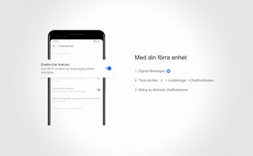 Inaktivera Android Messages chattfunktioner