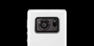 Sharp-mobil har 1 tum-kamera och 2 000 nits-skärm