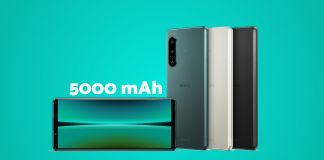 Sony Xperia 5 IV har 5 000 mAh i kompakt format