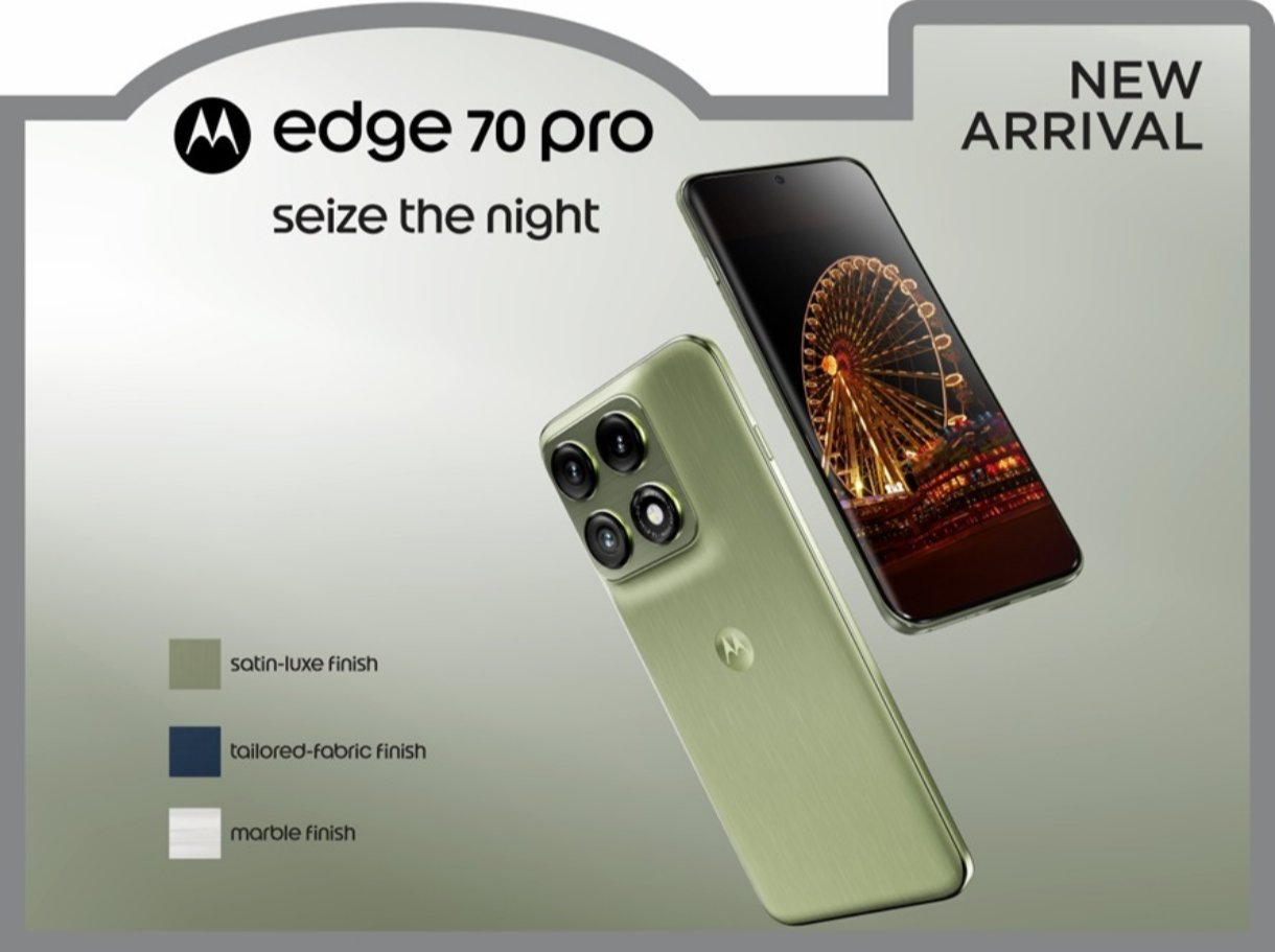 Motorola Edge 70 Pro färger